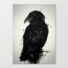 The Raven Canvas Print