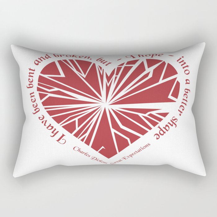 Charles Dickens - Great Expectations Rectangular Pillow