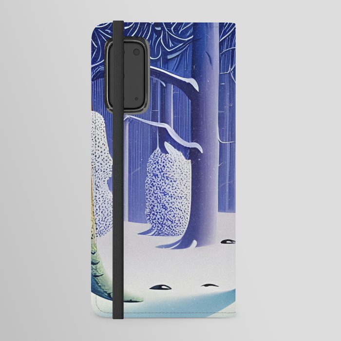 Winter Forest Android Wallet Case