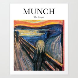 Munch - The Scream Art Print