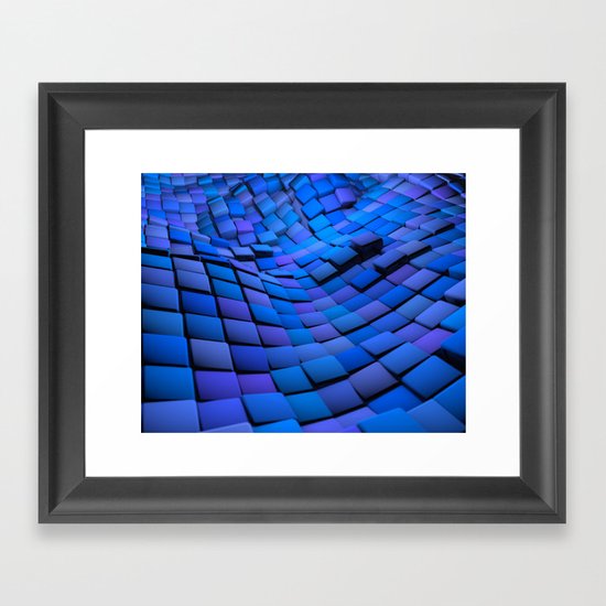 Blue Valley Framed Art Print