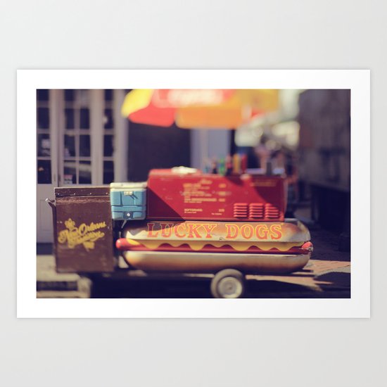 New Orleans Lucky Dogs Art Print