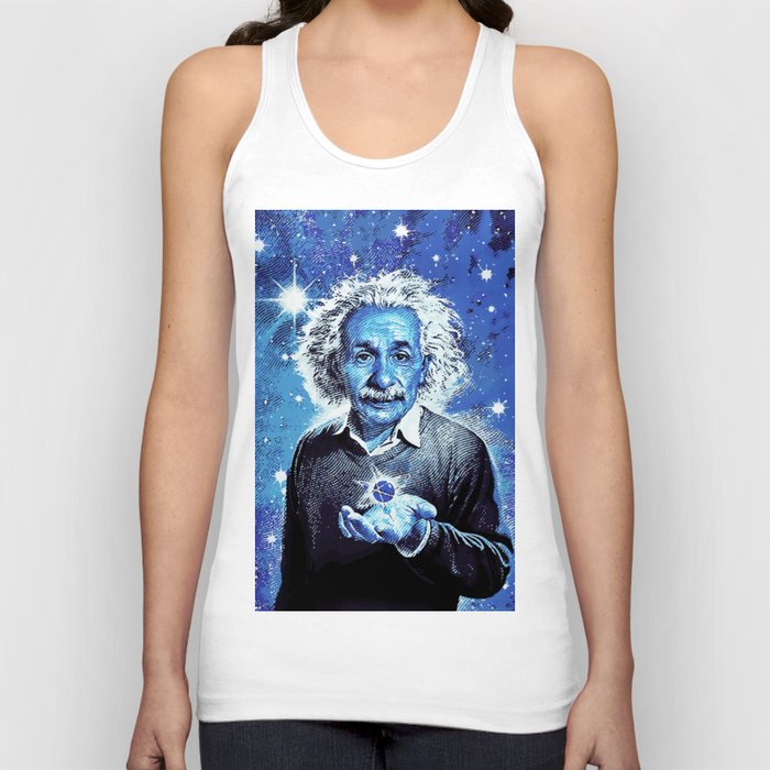 Einstein: Cosmic Domain Tank Top