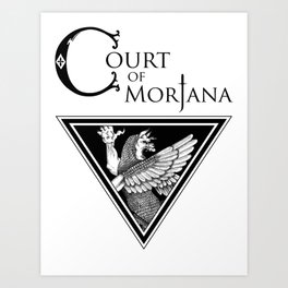 Court Of Morjana, The Art of Iraqi Dance -  Logo Art Print