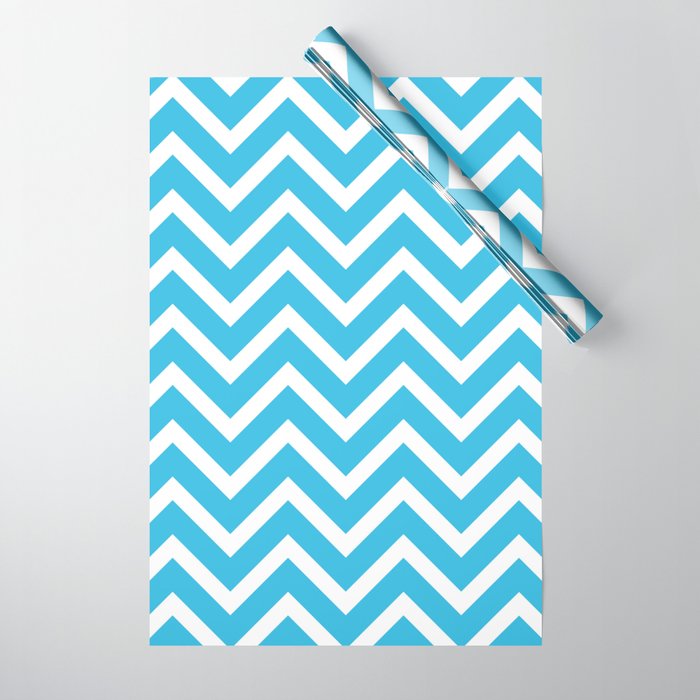 Pink and white outlet chevron wrapping paper