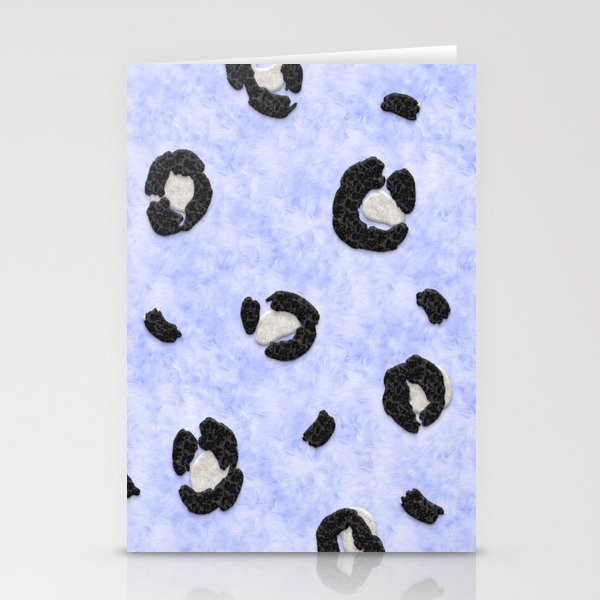 Leopard Skin Spots in Retro Hippie Style (xii 2021) Stationery Cards