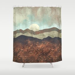 Copper Ground Shower Curtain