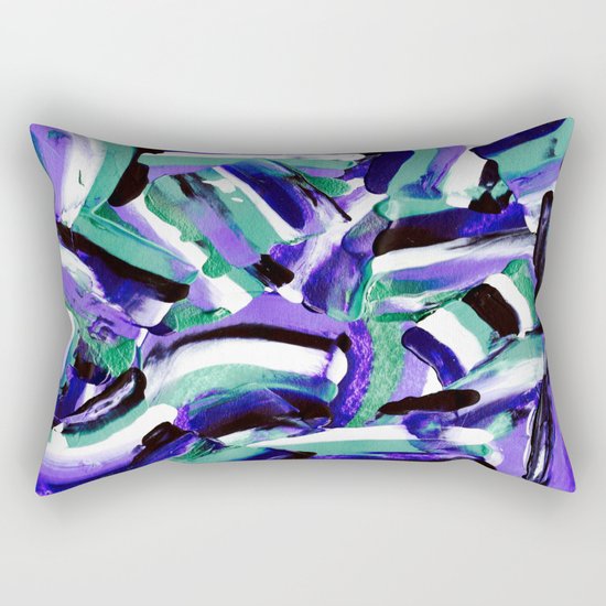 Tara - Abstract Rectangular Pillow