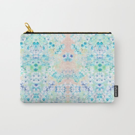 Pastel Flowers Carry-All Pouch
