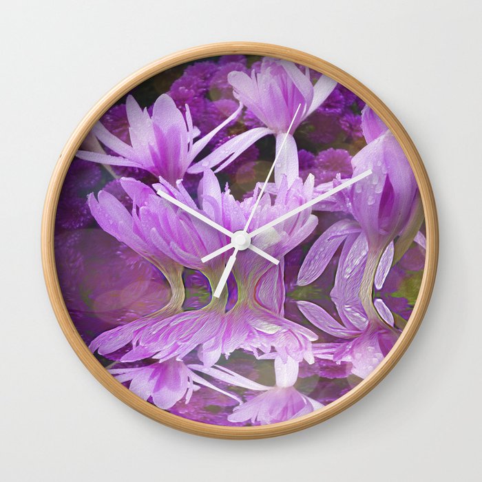 Bloom Wall Clock