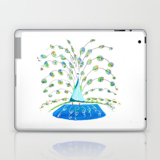 Peacock Magic Laptop & iPad Skin