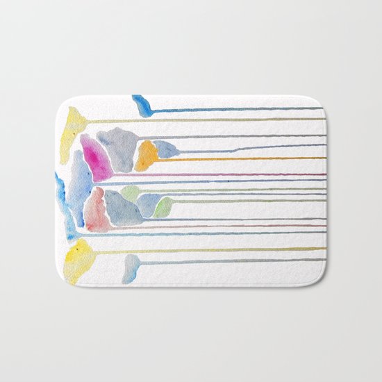 flowers Bath Mat