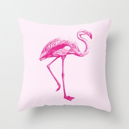 Flamingo | Pink Flamingo | Throw Pillow