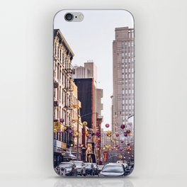 New York City | Chinatown in NYC | Travel Photography iPhone Skin