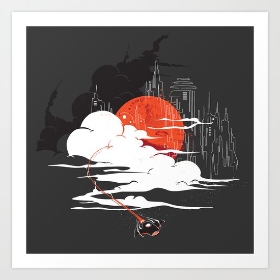 Uncharted Voyage Art Print
