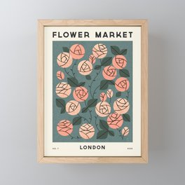 Flower Market No. 7 Framed Mini Art Print