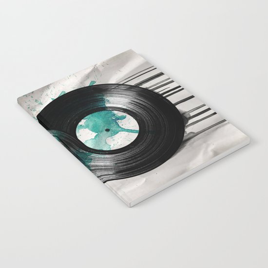 infinity vinyl Notebook