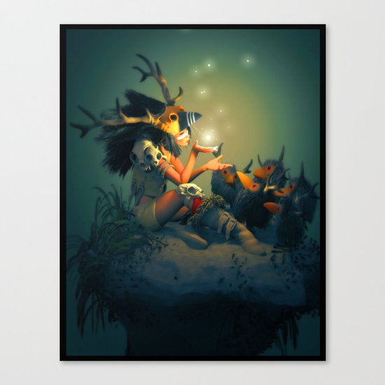 Watcher Canvas Print