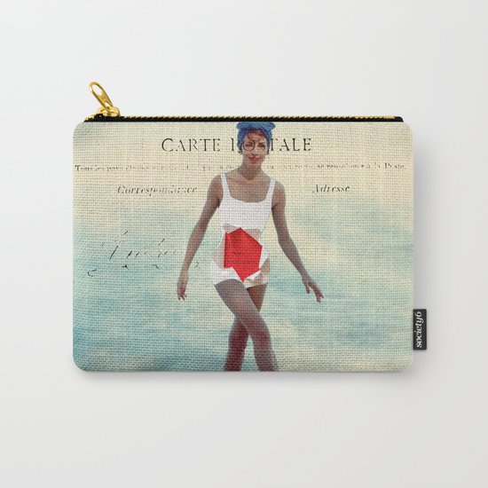Tu Me Manques Carry-All Pouch
