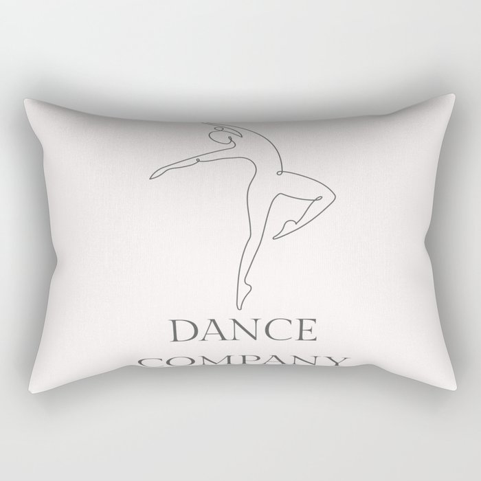 Dance company Rectangular Pillow