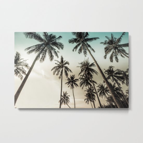 Palm Trees Metal Print