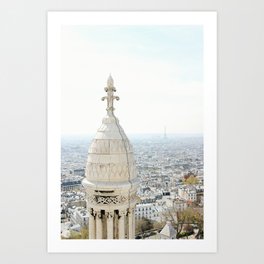 View of Paris from Sacré-Cœur Art Print