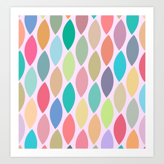 Lovely Pattern II Art Print