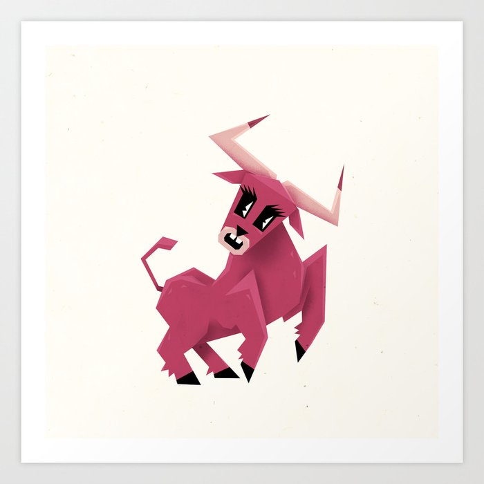 Discover the motif TAURUS! by Yetiland  as a print at TOPPOSTER