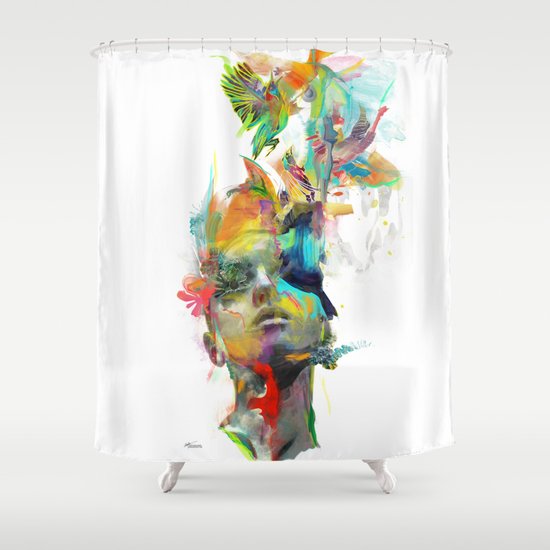 Dream Theory Shower Curtain