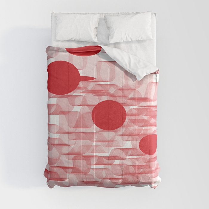 red planets Comforter