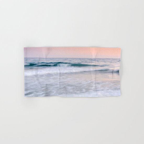 "Pink sunset". Summer dreams.... Hand & Bath Towel