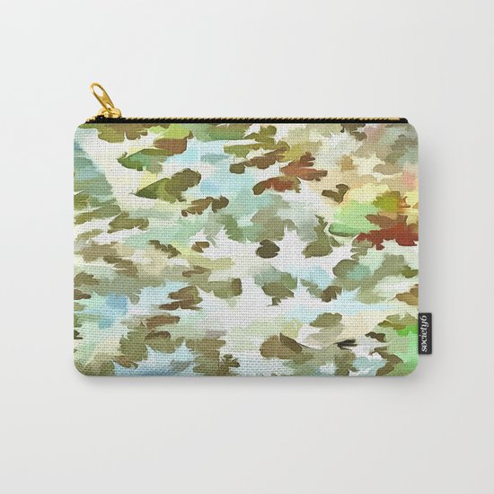 Dusty Miller Abstract Pop Art Carry-All Pouch