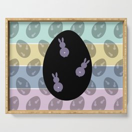 Honey Bunny Easter Eggs Serving Tray