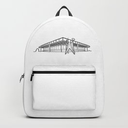 Mies - Berlin National Gallery Sketch (B) Backpack