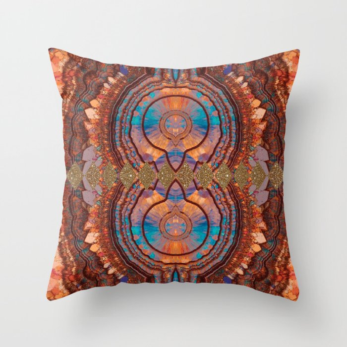 Rock Candy Party Throw Pillow