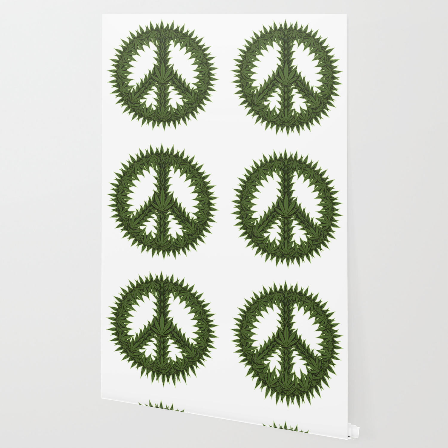 Weed Peace Sign Marijuana Thc Cbd Stoner Wallpaper By Anziehend