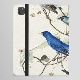 Indigo Bird from Birds of America (1827) by John James Audubon iPad Folio Case
