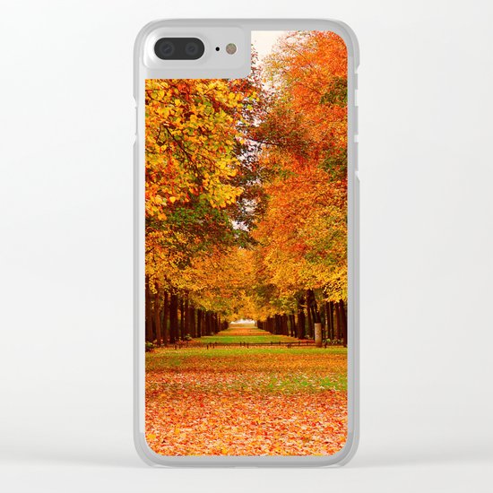 Autumn 40 Clear iPhone Case