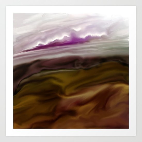 Here and there Art Print