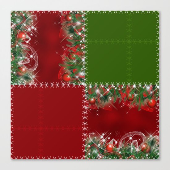New year's design. Canvas Print