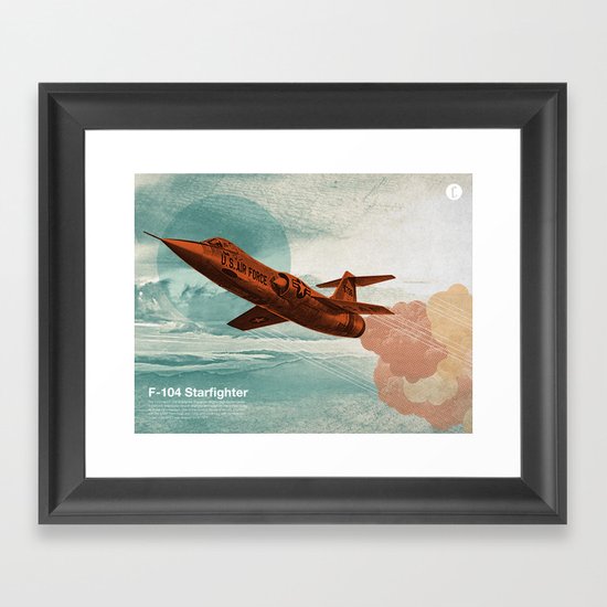 Starfighter Framed Art Print