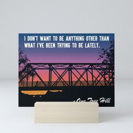 One Tree Hill Bridge Mini Art Print