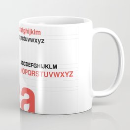 Helvetica Coffee Mug