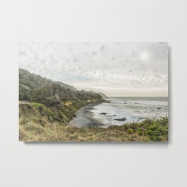 The View from Strawberry Hill, No. 1 Metal Print | Oregoncoast, Shore, Rocks, Sun, Neptune, Beach, Sea, Oregon, Multipleexposures, Outdoor 