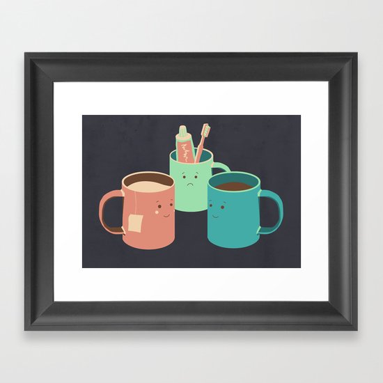 Mugs Framed Art Print