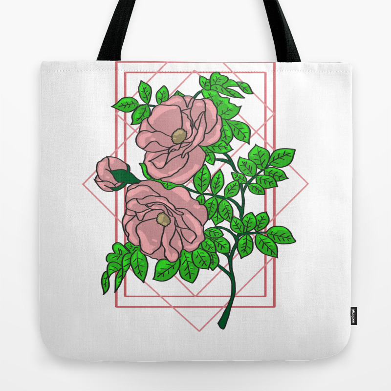 Rose Gold Aesthetic Tote Bag By Wordvinemedia Society6