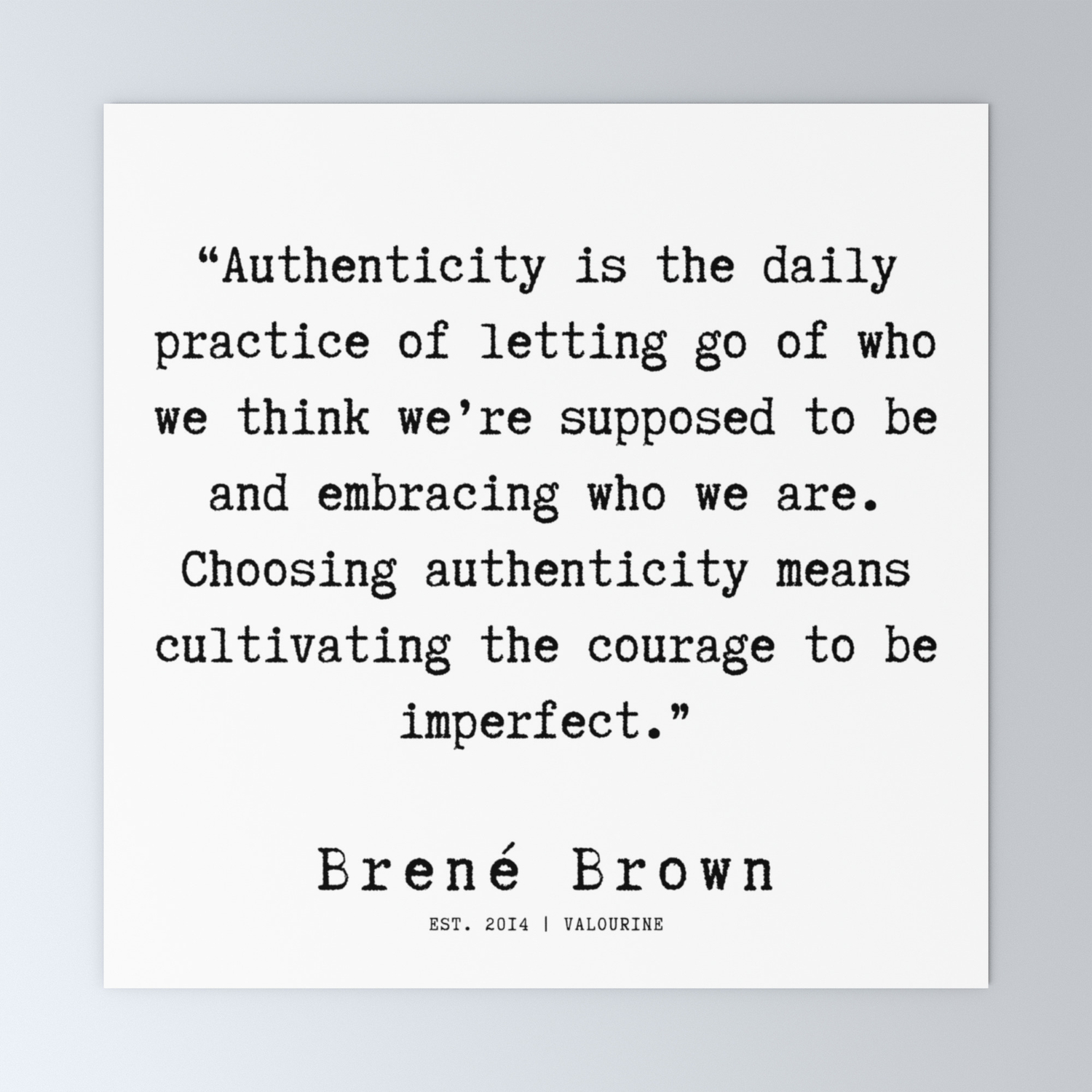 14 190911 Brene Brown Quote Mini Art Print By Quotesandsayings Society6