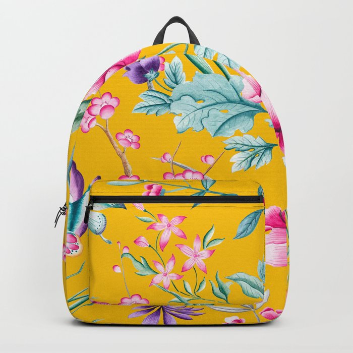 Mustard top yellow backpacks