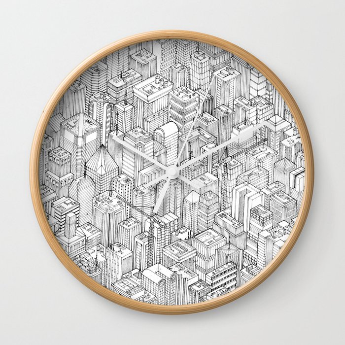 Isometric Urbanism pt.1 Wall Clock