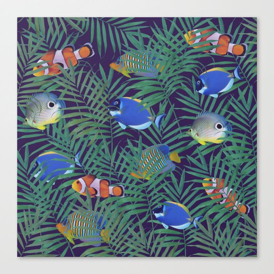 aquarium Canvas Print